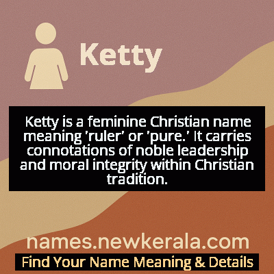 Ketty Name Meaning and Origin
