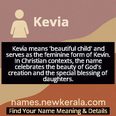 Kevia Name Meaning and Origin