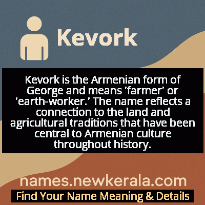 Kevork Name Meaning and Origin