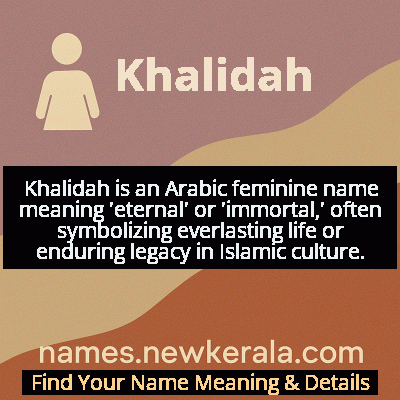 Khalidah Name Meaning and Origin