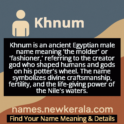 Khnum Name Meaning and Origin