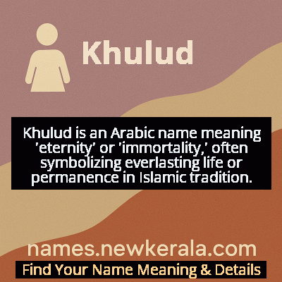 Khulud Name Meaning and Origin