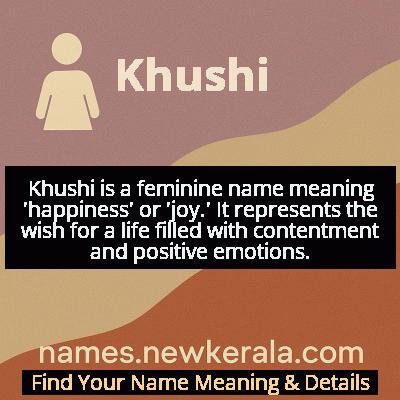Khushi Name Meaning and Origin