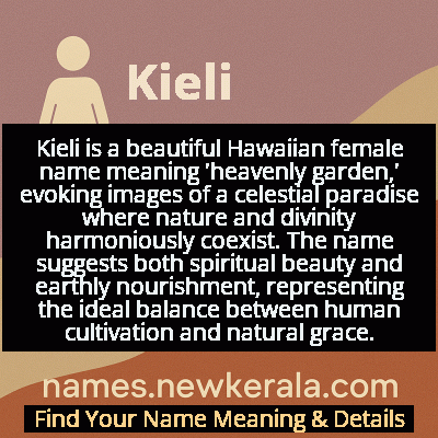 Kieli Name Meaning and Origin