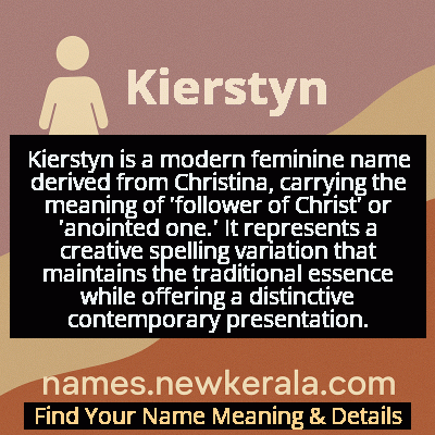 Kierstyn Name Meaning and Origin