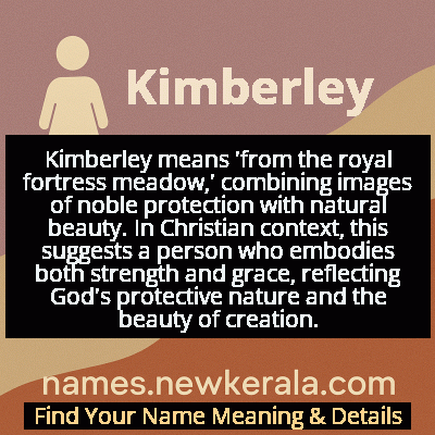 Kimberley Name Meaning and Origin
