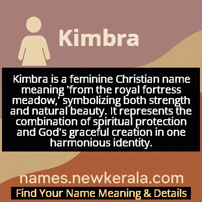 Kimbra Name Meaning and Origin