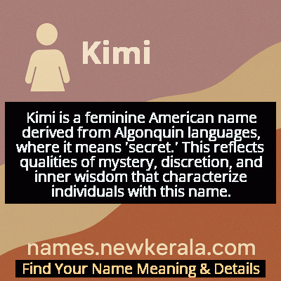 Kimi Name Meaning and Origin