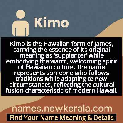 Kimo Name Meaning and Origin
