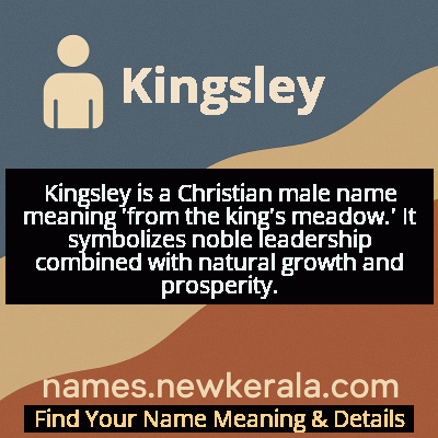 Kingsley Name Meaning and Origin