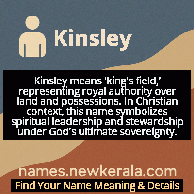 Kinsley Name Meaning and Origin