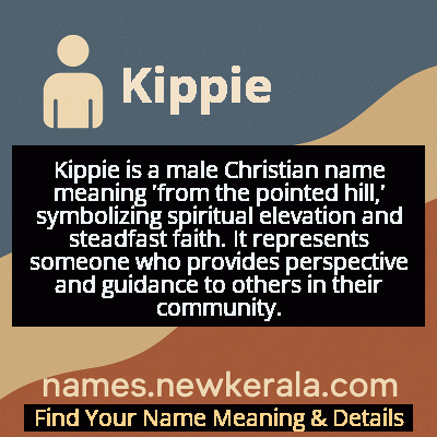 Kippie Name Meaning and Origin