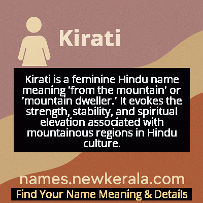 Kirati Name Meaning and Origin