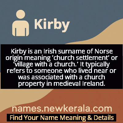 Kirby Name Meaning and Origin