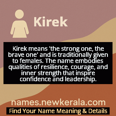 Kirek Name Meaning and Origin