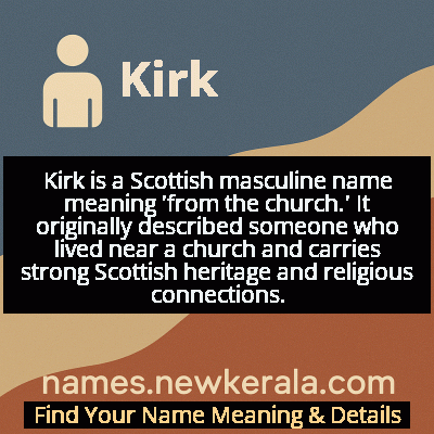 Kirk Name Meaning and Origin