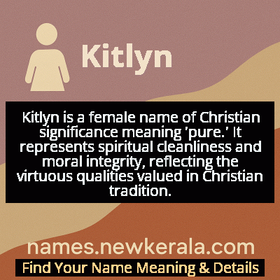 Kitlyn Name Meaning and Origin