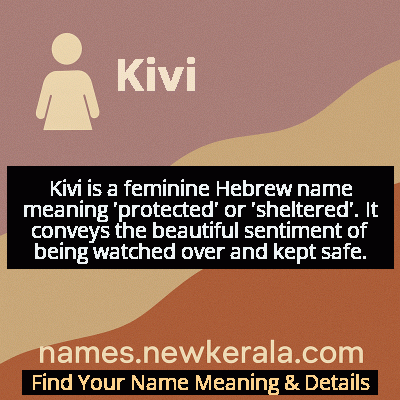 Kivi Name Meaning and Origin