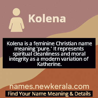 Kolena Name Meaning and Origin