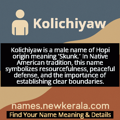 Kolichiyaw Name Meaning and Origin