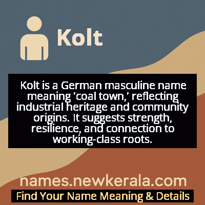 Kolt Name Meaning and Origin