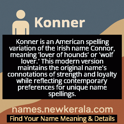 Konner Name Meaning and Origin