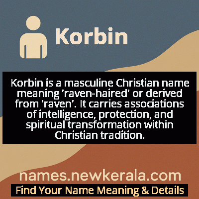 Korbin Name Meaning and Origin