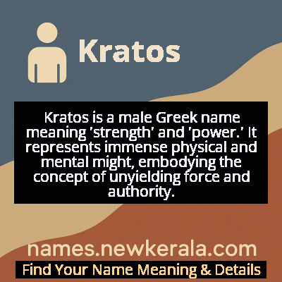 Kratos Name Meaning and Origin