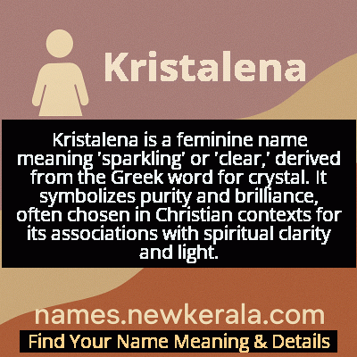 Kristalena Name Meaning and Origin