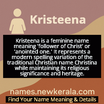 Kristeena Name Meaning and Origin