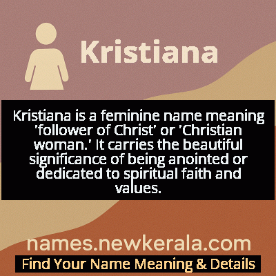 Kristiana Name Meaning and Origin