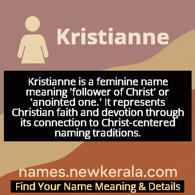 Kristianne Name Meaning and Origin