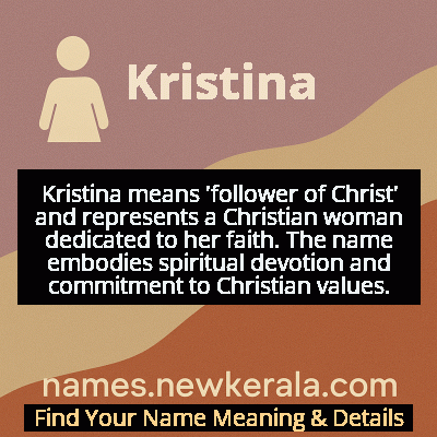 Kristina Name Meaning and Origin
