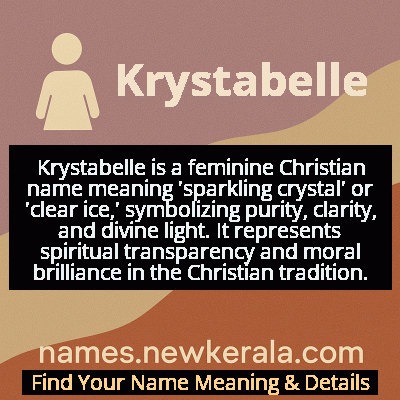 Krystabelle Name Meaning and Origin