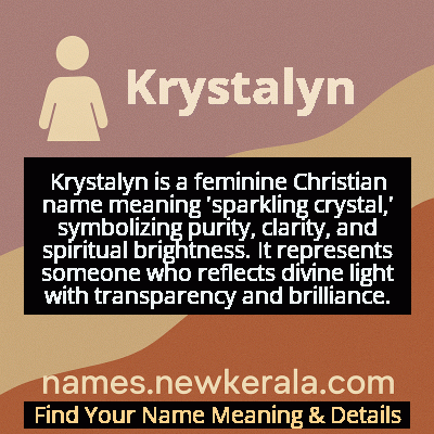 Krystalyn Name Meaning and Origin