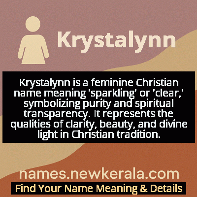 Krystalynn Name Meaning and Origin
