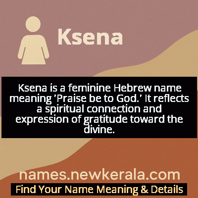 Ksena Name Meaning and Origin