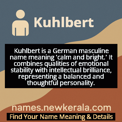 Kuhlbert Name Meaning and Origin
