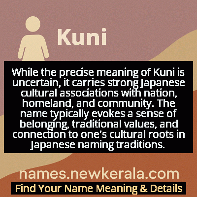 Kuni Name Meaning and Origin