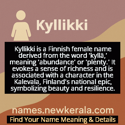 Kyllikki Name Meaning and Origin