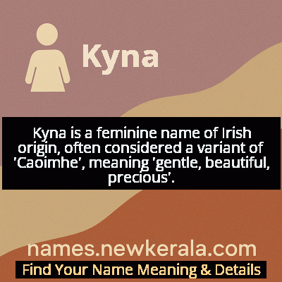 Kyna Name Meaning and Origin