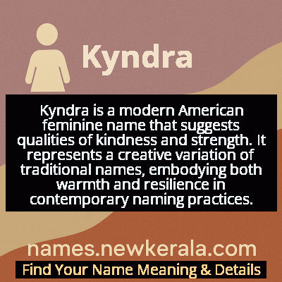 Kyndra Name Meaning and Origin