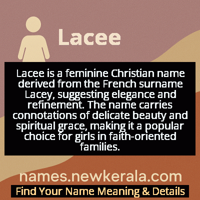 Lacee Name Meaning and Origin