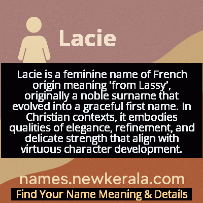 Lacie Name Meaning and Origin