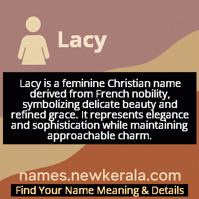 Lacy Name Meaning and Origin