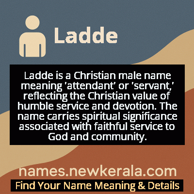 Ladde Name Meaning and Origin