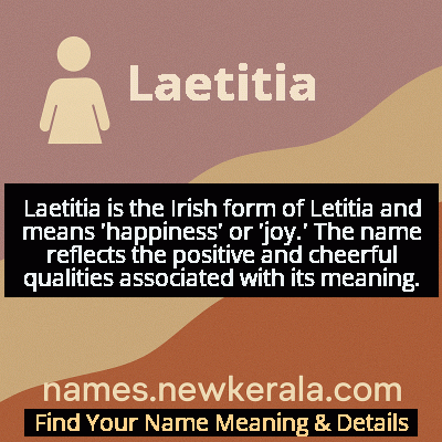 Laetitia Name Meaning and Origin