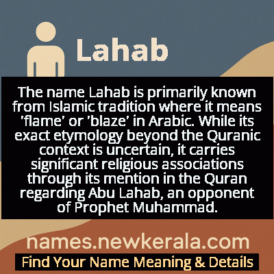 Lahab Name Meaning and Origin
