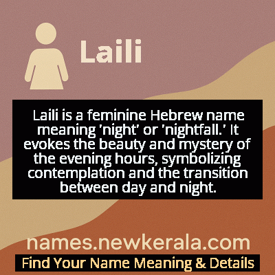 Laili Name Meaning and Origin