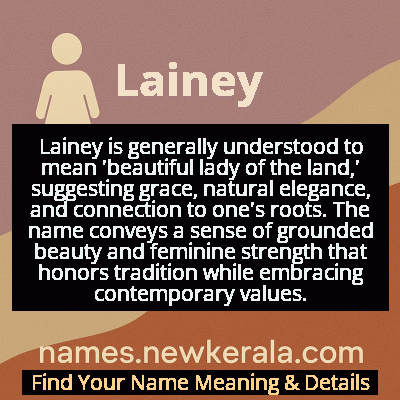 Lainey Name Meaning and Origin